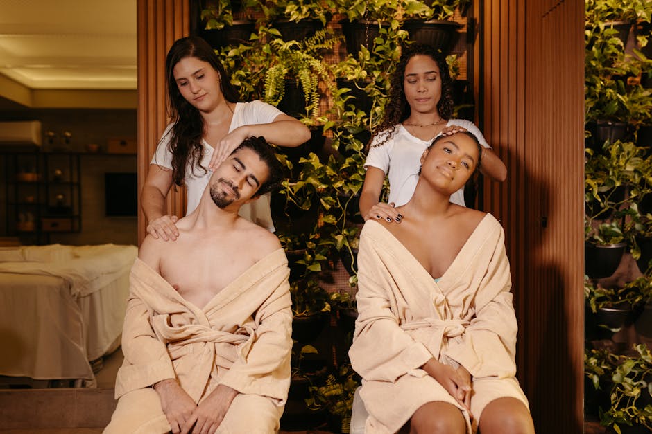 Peaceful couple spa setting in Nashik with natural decor and wellness atmosphere