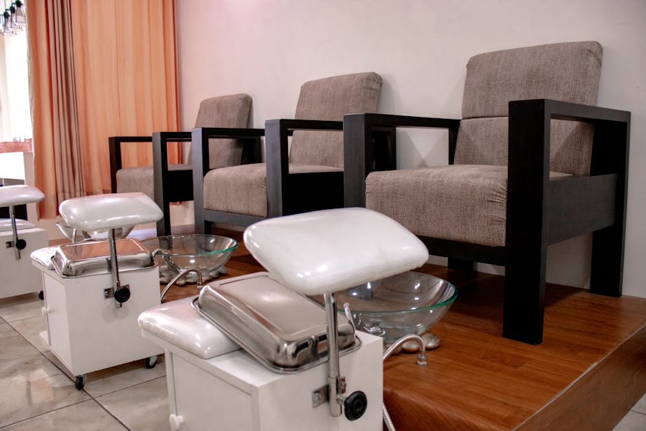 Relaxing stone pedicure treatment at a luxury spa in Nashik